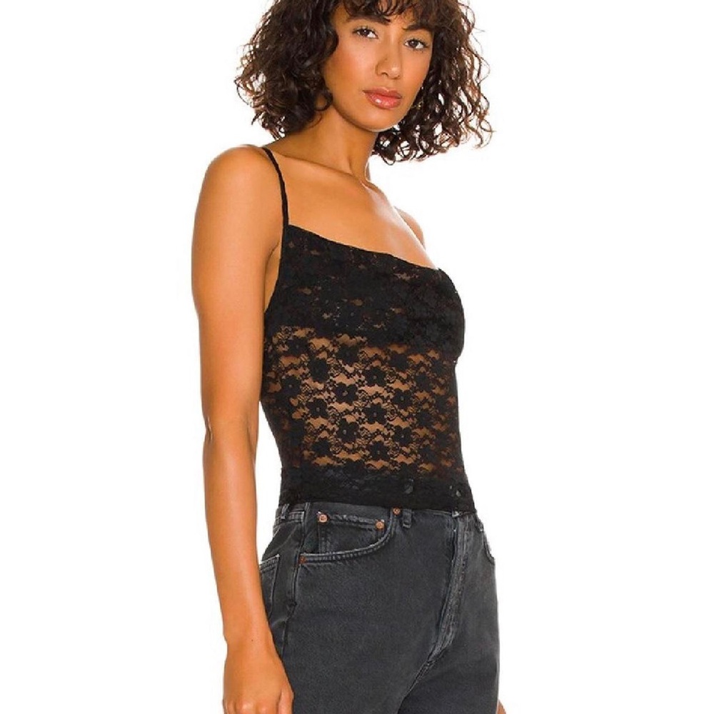 Superdown Lace Cowl Neck Cami